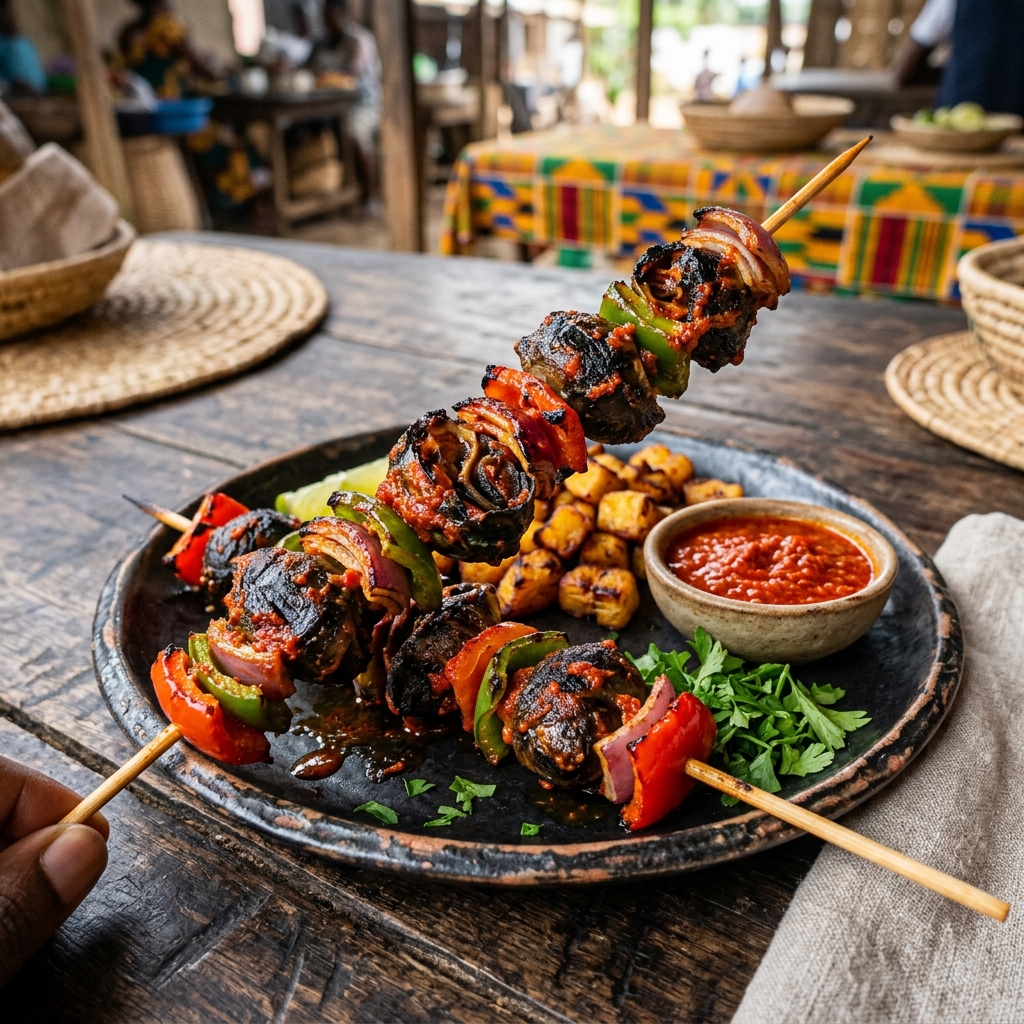 Escargot Brochette / Soupe