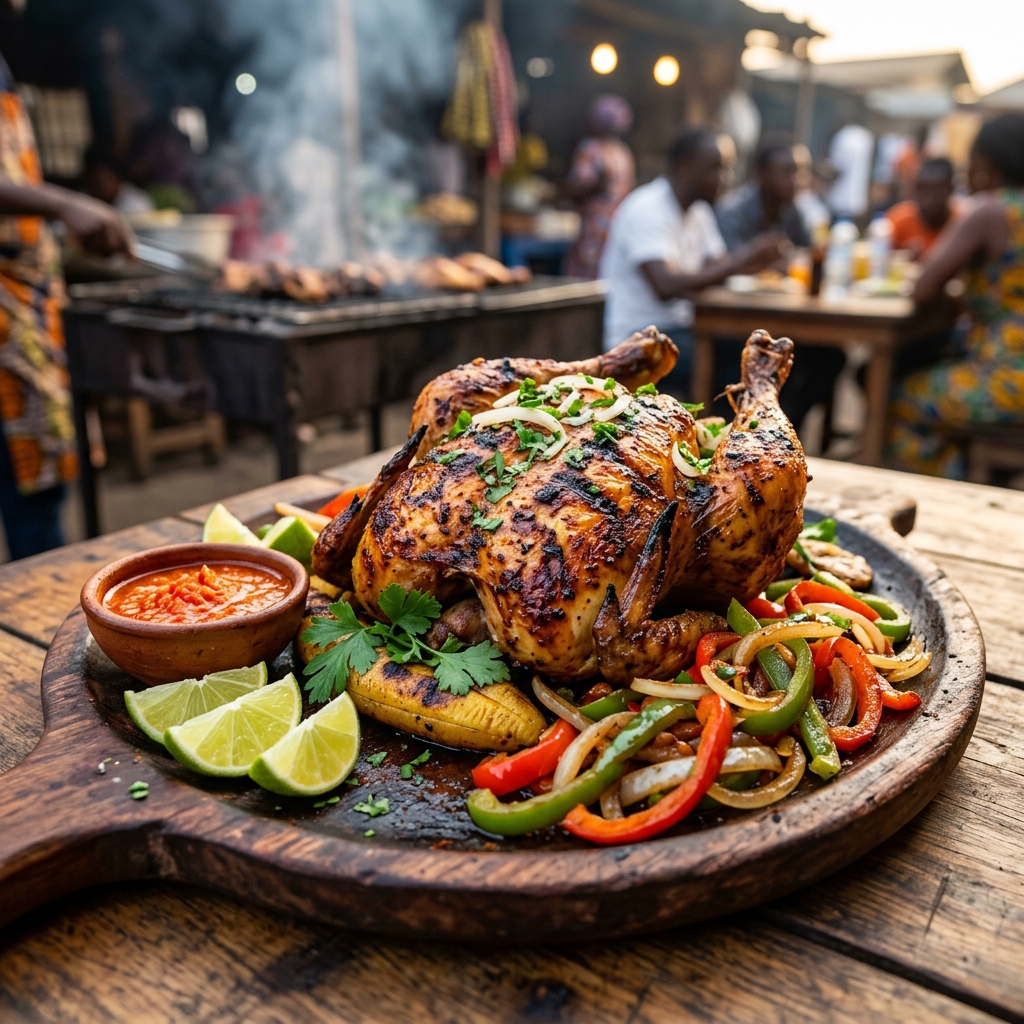 Poulet entier Braisé / Kedjenou
